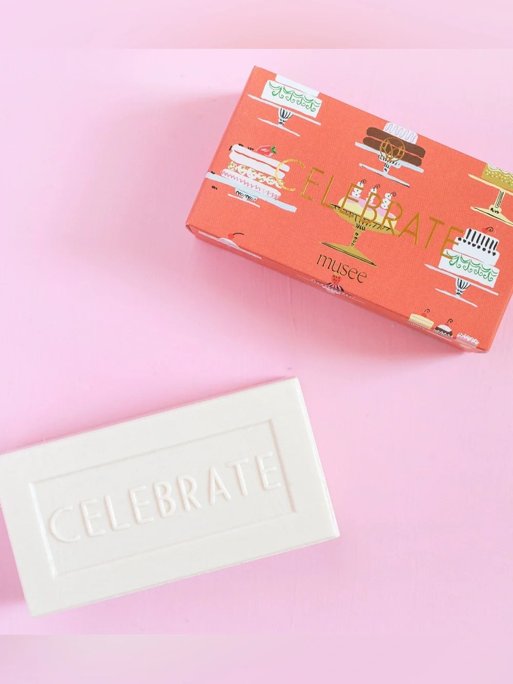 Musee Pink Happy Birthday Ultimate Birthday Gift Set- 4 Musee Bath Products